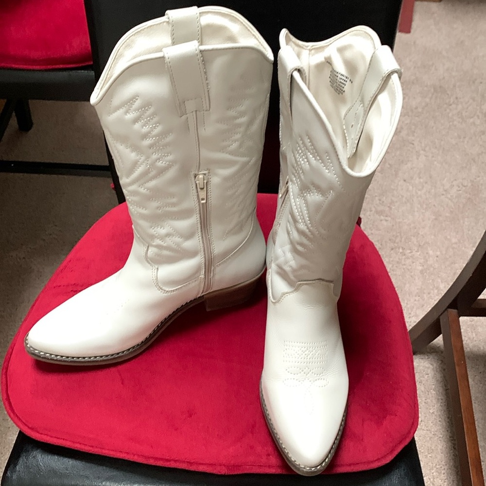 Leather Steve Madden Cowboy Boots